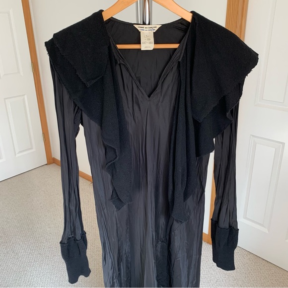 Comme des Garçons Black Dress Size Large - Picture 3 of 10